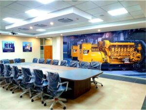 Mantrac showroom Building construction project by Rosettee Construction Company Nigeria