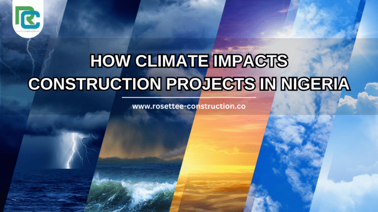 climate impacts construction projects in Nigeria