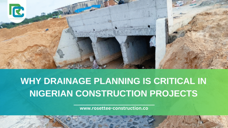 Drainage Planning in Nigerian Construction